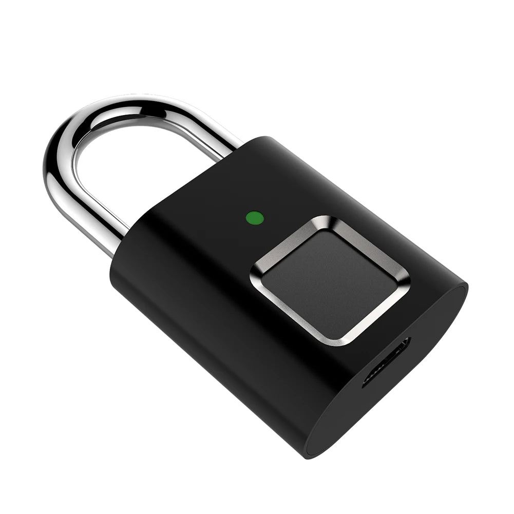 Anytek-Cadenas intelligent à empreintes digitales L34, mini serrure de sécurité sans clé aste par USB pour porte, Psych, sac, valise