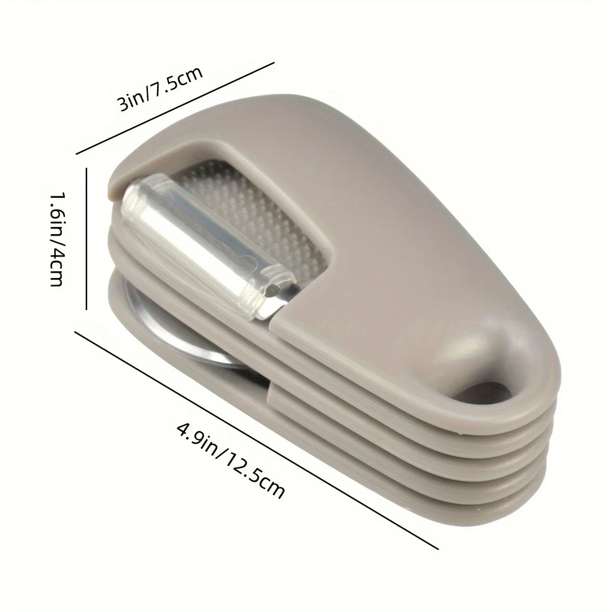 Ensemble d'ustensiles de cuisine 5 pièces, outils de cuisine empilables pour économiser de l'espace, pour usage domestique, accessoires de camping-car (gris)