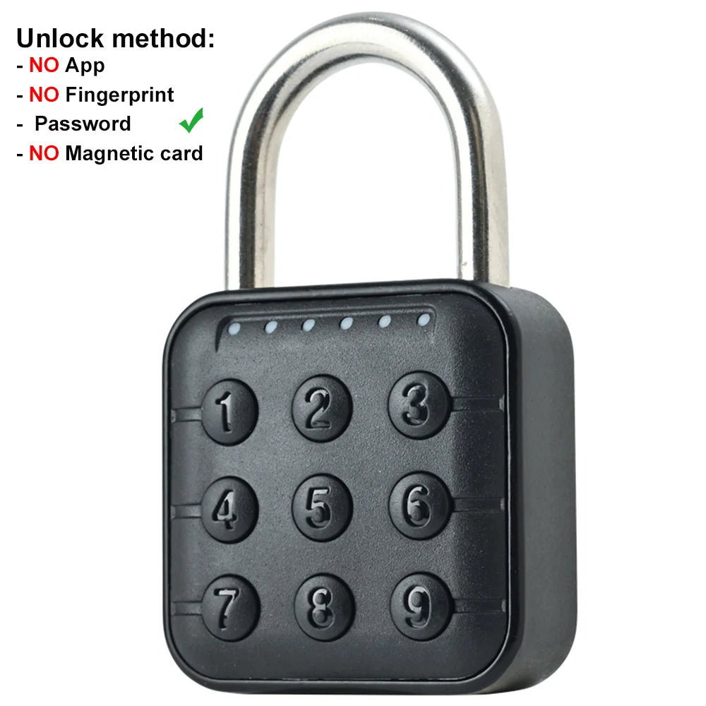 Anytek-Cadenas intelligent à empreintes digitales L34, mini serrure de sécurité sans clé aste par USB pour porte, Psych, sac, valise